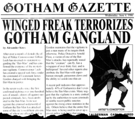 Winged Freak Terrorizes Gotham Gangland